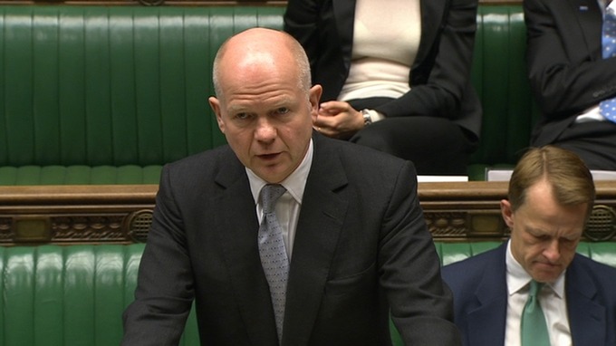Commons leader William Hague